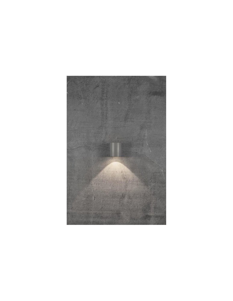 NORDLUX CANTO Lampa Ścienna LED Aluminium Szary 49701010 NORDLUX CANTO Lampa Ścienna LED Aluminium Szary 49701010