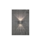 NORDLUX CANTO Lampa Ścienna LED Aluminium Szary 49701010 NORDLUX CANTO Lampa Ścienna LED Aluminium Szary 49701010
