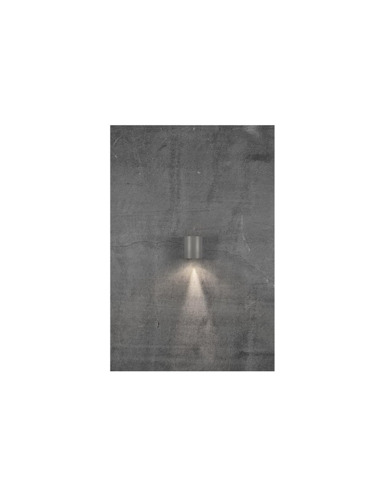 NORDLUX CANTO Lampa Ścienna LED Aluminium Szary 49701010 NORDLUX CANTO Lampa Ścienna LED Aluminium Szary 49701010