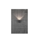 NORDLUX CANTO Lampa Ścienna LED Aluminium Czarny 49701003 NORDLUX CANTO Lampa Ścienna LED Aluminium Czarny 49701003