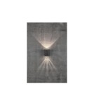NORDLUX CANTO Lampa Ścienna LED Aluminium Czarny 49701003 NORDLUX CANTO Lampa Ścienna LED Aluminium Czarny 49701003