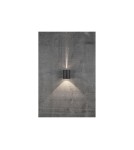 NORDLUX CANTO Lampa Ścienna LED Aluminium Czarny 49701003 NORDLUX CANTO Lampa Ścienna LED Aluminium Czarny 49701003