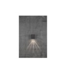 NORDLUX CANTO Lampa Ścienna LED Aluminium Czarny 49701003 NORDLUX CANTO Lampa Ścienna LED Aluminium Czarny 49701003