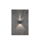 NORDLUX CANTO Lampa Ścienna LED Aluminium Czarny 49701003 NORDLUX CANTO Lampa Ścienna LED Aluminium Czarny 49701003