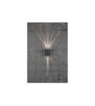 NORDLUX CANTO Lampa Ścienna LED Aluminium Czarny 49701003 NORDLUX CANTO Lampa Ścienna LED Aluminium Czarny 49701003