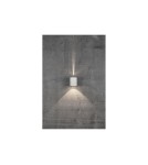 Kinkiety zewnętrzne - NORDLUX CANTO Lampa Ścienna LED Aluminium Biały 49701001 - product 8