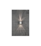 Kinkiety zewnętrzne - NORDLUX CANTO Lampa Ścienna LED Aluminium Biały 49701001 - product 12