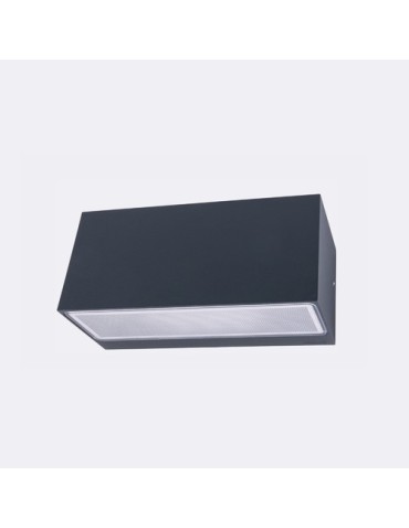 Norlys Asker Kinkiet UP&DOWN LED 8W 373lm 3000K IP65 Grafit 1510GR