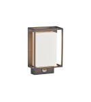 Lampy zewnętrzne z czujnikiem ruchu - NORDLUX NESTOR Lampa Ścienna LED Aluminium Czarny 49051503 - product 1