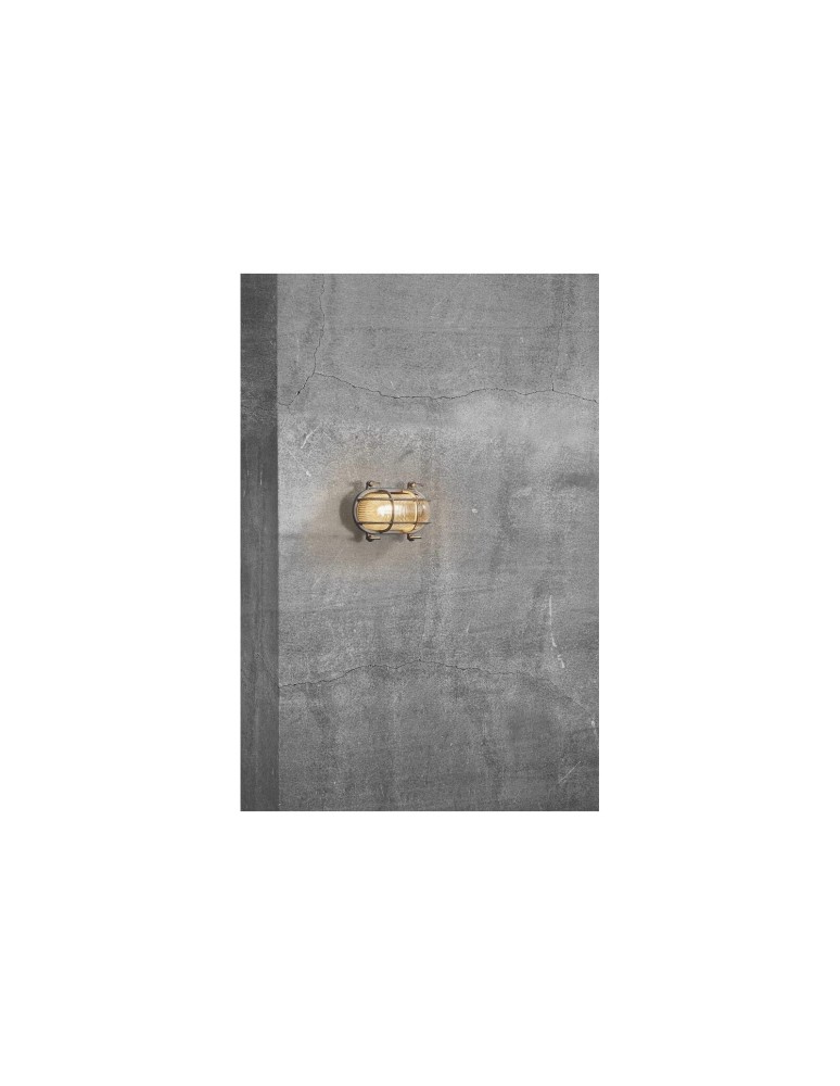 NORDLUX HELFORD Lampa Ścienna E27 12,5W Mosiądz Nikiel 49031055 NORDLUX HELFORD Lampa Ścienna E27 12,5W Mosiądz Nikiel 49031055
