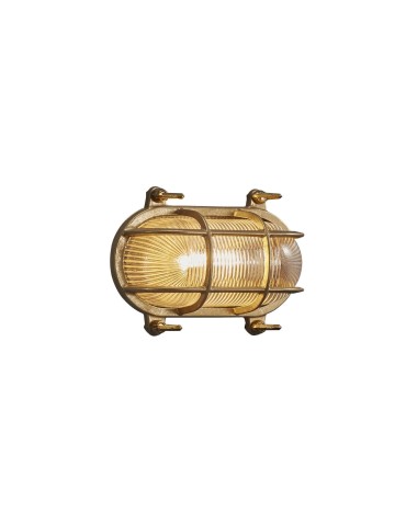 NORDLUX HELFORD Lampa Ścienna E27 12,5W Mosiądz Mosiądz 49031035