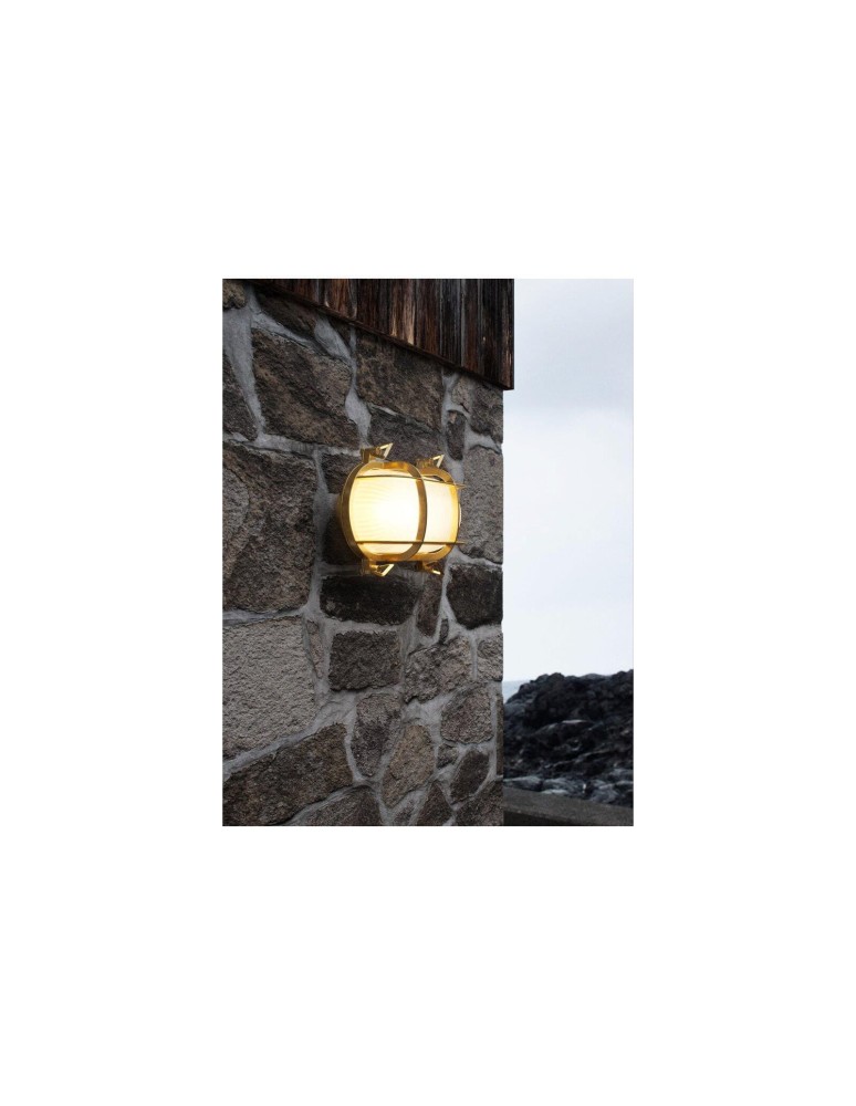 NORDLUX HELFORD Lampa Ścienna E27 12,5W Mosiądz Mosiądz 49031035 NORDLUX HELFORD Lampa Ścienna E27 12,5W Mosiądz Mosiądz 49031035