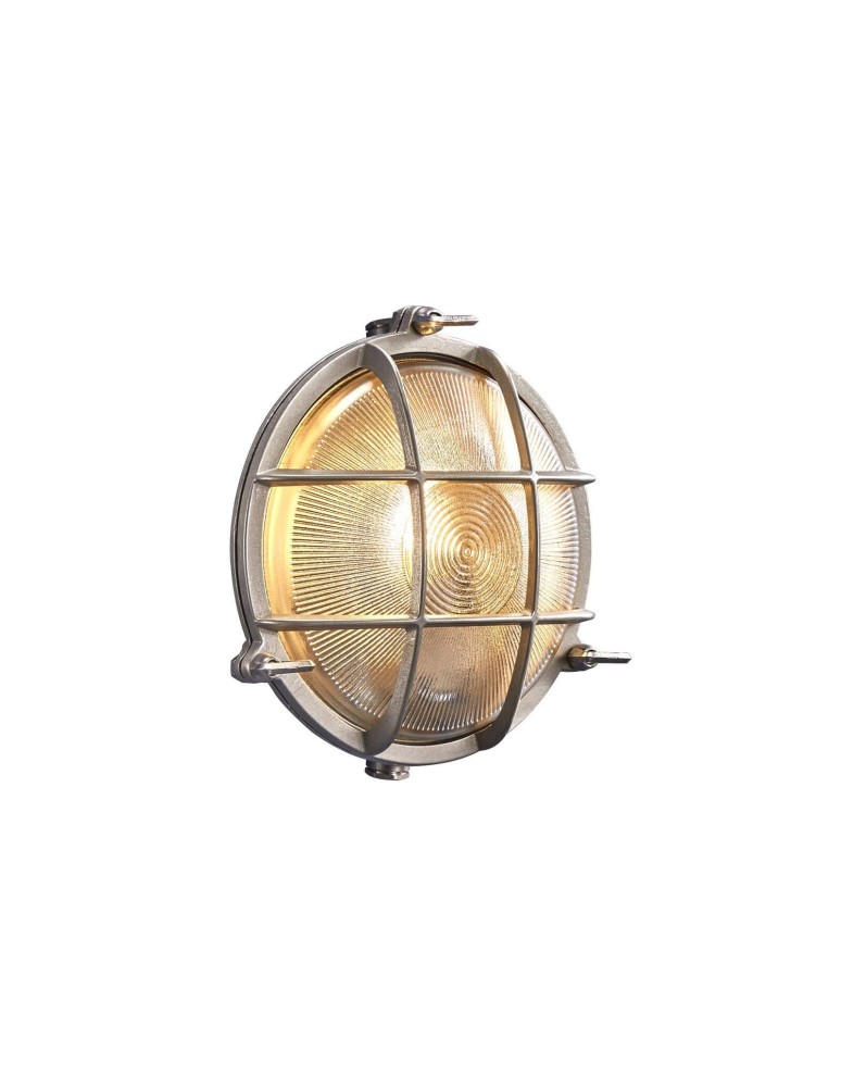 NORDLUX POLPERRO Lampa Ścienna E27 12,5W Mosiądz Nikiel 49021055