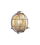 Kinkiety zewnętrzne - NORDLUX POLPERRO Lampa Ścienna E27 12,5W Mosiądz Nikiel 49021055 - product 2