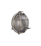 Kinkiety zewnętrzne - NORDLUX POLPERRO Lampa Ścienna E27 12,5W Mosiądz Nikiel 49021055 - product 3