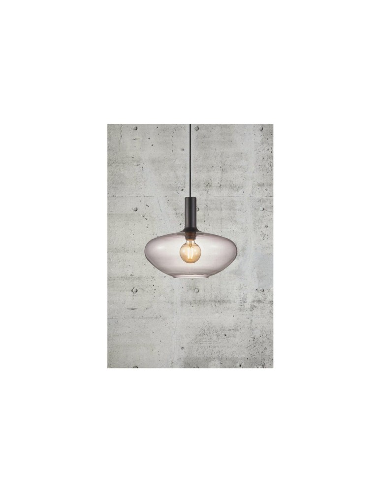 NORDLUX ALTON Lampa Wisząca E27 60W Czarny 48973047 NORDLUX ALTON Lampa Wisząca E27 60W Czarny 48973047