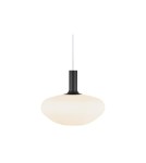 Lampy wiszące w stylu skandynawskim - NORDLUX ALTON Lampa Wisząca E27 60W Czarny/Mosiądz 48973001 - product 1