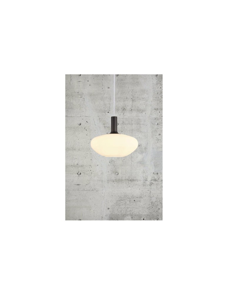 NORDLUX ALTON Lampa Wisząca E27 60W Czarny/Mosiądz 48973001