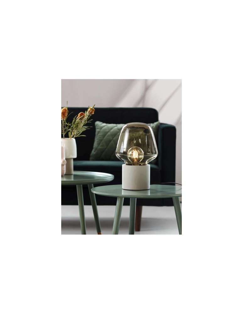 NORDLUX CHRISTINA Lampa Stołowa E27 25W Beton Szary 48905011