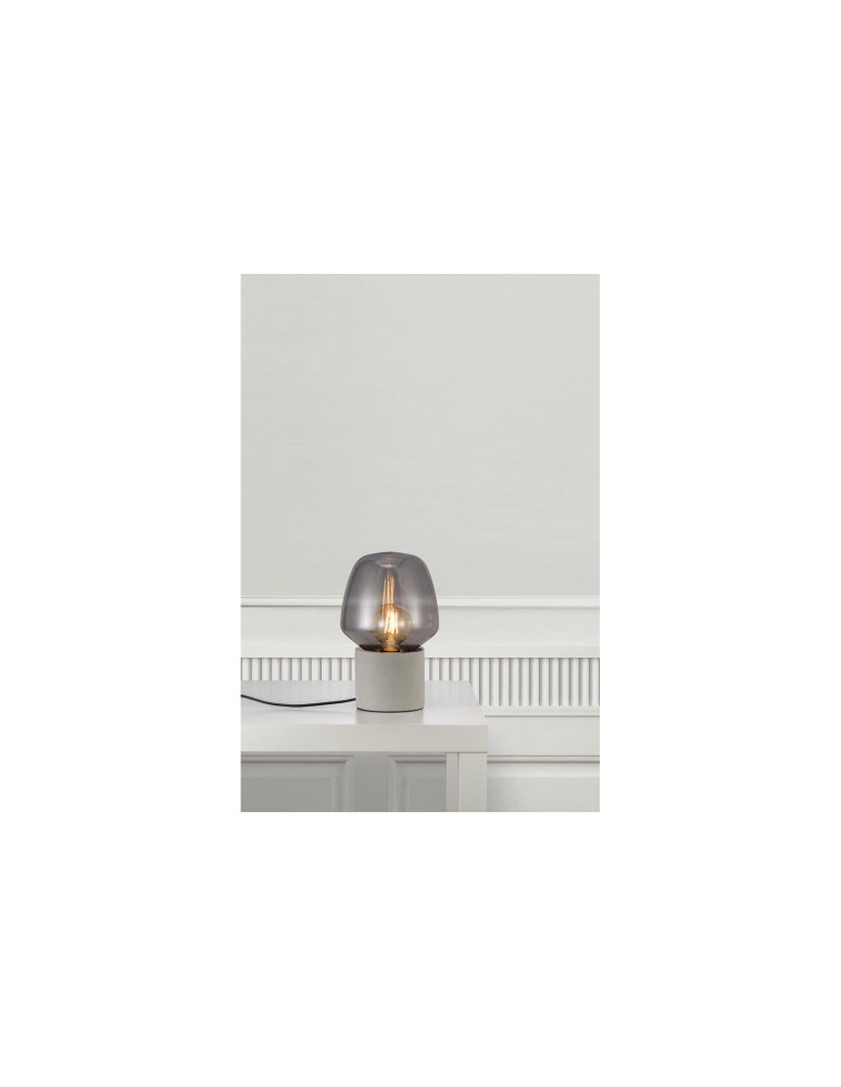 NORDLUX CHRISTINA Lampa Stołowa E27 25W Beton Szary 48905011