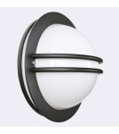 Kinkiety zewnętrzne - Norlys Bremen Kinkiet LED 10W 532lm 3000K IP65 Czarny 637B - produkt 1