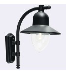 Kinkiety zewnętrzne - Norlys Como Kinkiet 1xE27 IP65 Czarny 370B - product 1