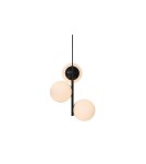 NORDLUX LILLY Lampa Wisząca E14 3X40W Metal Czarny 48603003 NORDLUX LILLY Lampa Wisząca E14 3X40W Metal Czarny 48603003