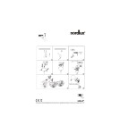 NORDLUX LILLY Lampa Wisząca E14 3X40W Metal Czarny 48603003 NORDLUX LILLY Lampa Wisząca E14 3X40W Metal Czarny 48603003