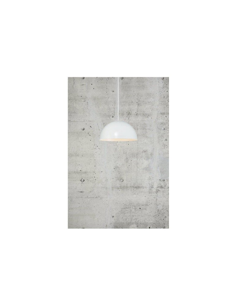 NORDLUX ELLEN Lampa Wisząca E27 40W Metal Biały 48563001 NORDLUX ELLEN Lampa Wisząca E27 40W Metal Biały 48563001