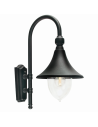 Norlys Florencja Kinkiet 1xE27 IP65 Czarny 800A/B