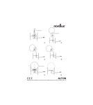NORDLUX ALTON Lampa Stołowa E14 15W Czarny 47645047 NORDLUX ALTON Lampa Stołowa E14 15W Czarny 47645047