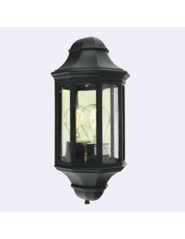 Norlys Genua Mini Kinkiet 1xE27 IP65 czarny 175B