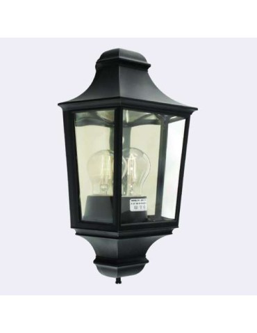 Norlys Glasgow Kinkiet 1xE27 IP65 Czarny 730B