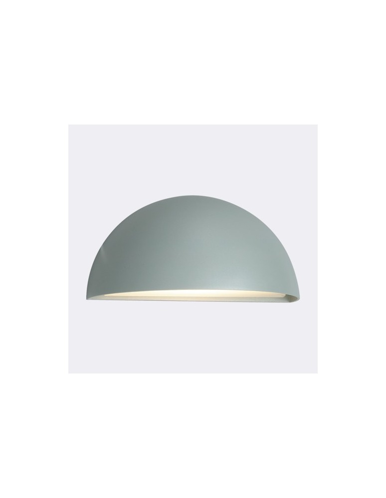 Kinkiety zewnętrzne - Norlys Halden Kinkiet LED 8,5W 682lm 3000K IP65 Aluminium 517AL - produkt kolory-swiatla.pl 1