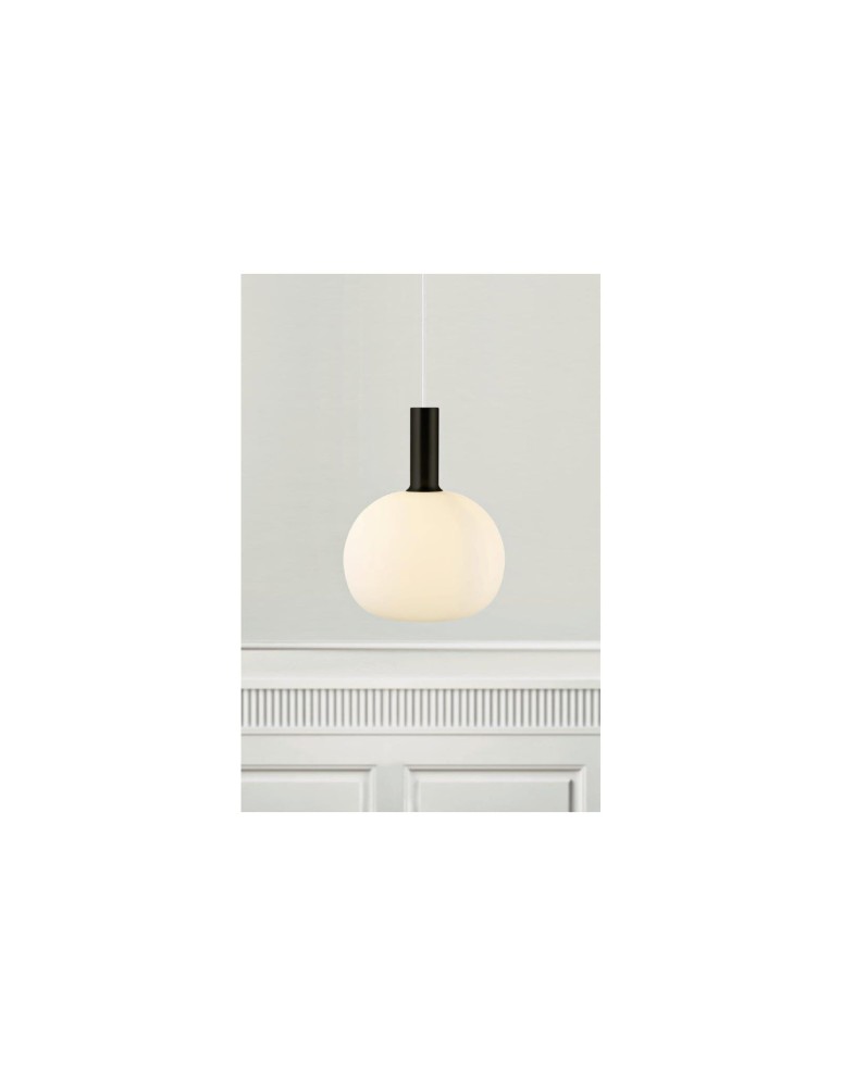 NORDLUX ALTON Lampa Wisząca E27 60W Czarny/Mosiądz 47313001