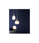 Lampy wiszące w stylu skandynawskim - NORDLUX ALTON Lampa Wisząca E27 60W Czarny/Mosiądz 47313001 - product 9