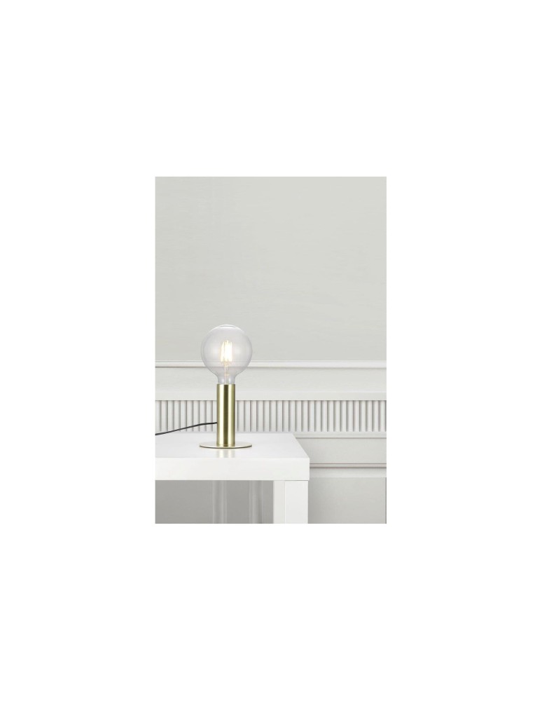 NORDLUX DEAN Lampa Stołowa E27 60W Metal Mosiądz 46605025