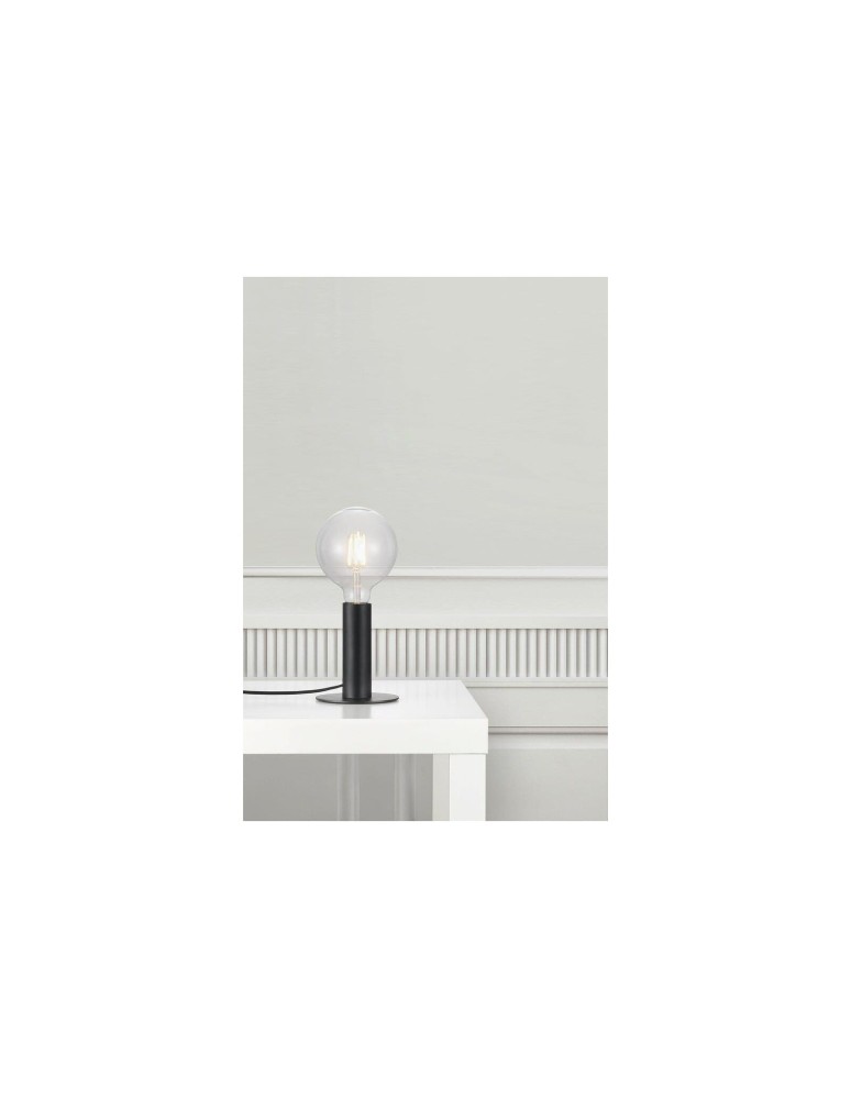NORDLUX DEAN Lampa Stołowa E27 60W Metal Czarny 46605003 NORDLUX DEAN Lampa Stołowa E27 60W Metal Czarny 46605003