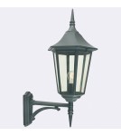 Kinkiety zewnętrzne - Norlys Modena BIG Kinkiet 1xE27 IP65 Czarny 380B - product 1