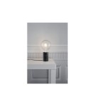 Lampy stołowe w stylu skandynawskim - NORDLUX SIV Lampa Stołowa E27 60W Marmur Czarny 45875003 - product 2
