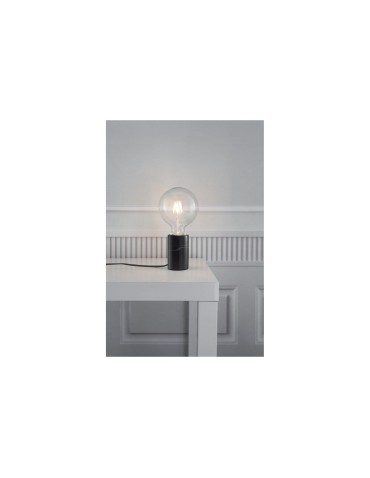 NORDLUX SIV Lampa Stołowa E27 60W Marmur Czarny 45875003 - produkt 2