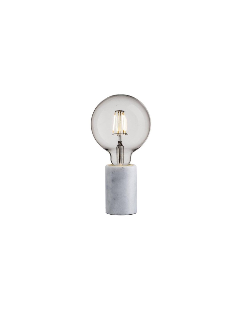 NORDLUX SIV Lampa Stołowa E27 60W Marmur Biały 45875001 NORDLUX SIV Lampa Stołowa E27 60W Marmur Biały 45875001