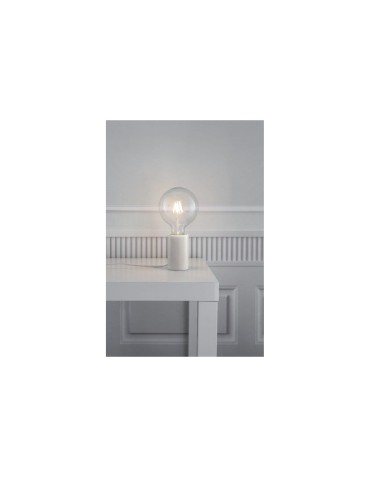 NORDLUX SIV Lampa Stołowa E27 60W Marmur Biały 45875001 - produkt 2