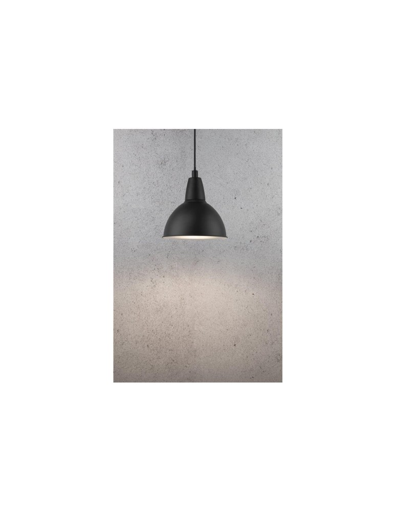 Lampy wiszące w stylu skandynawskim - NORDLUX TRUDE Lampa Wisząca E27 42W Metal Czarny 45713003 - product kolory-swiatla.pl 2