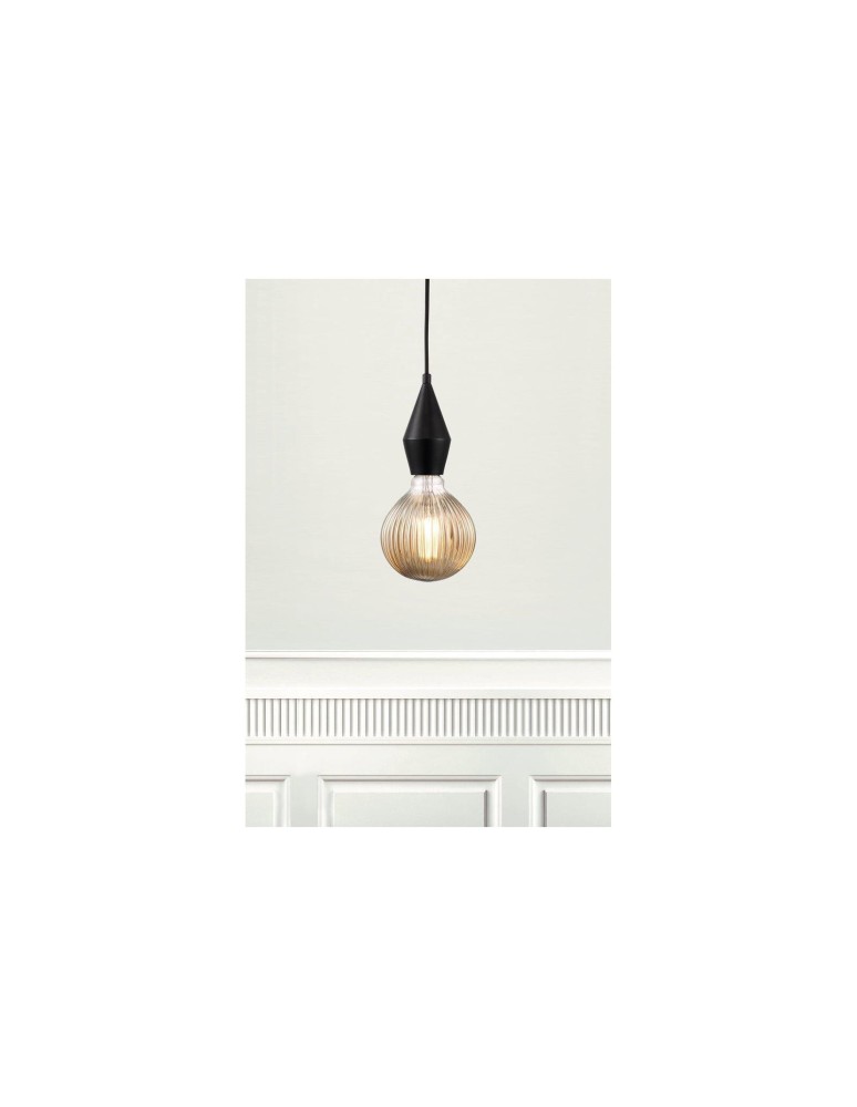 NORDLUX AUD Lampa Wisząca E27 60W Metal Czarny 45643003 NORDLUX AUD Lampa Wisząca E27 60W Metal Czarny 45643003