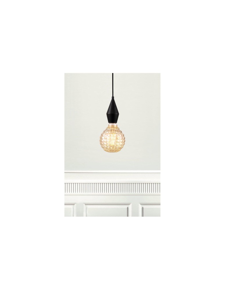 NORDLUX AUD Lampa Wisząca E27 60W Metal Czarny 45643003 NORDLUX AUD Lampa Wisząca E27 60W Metal Czarny 45643003
