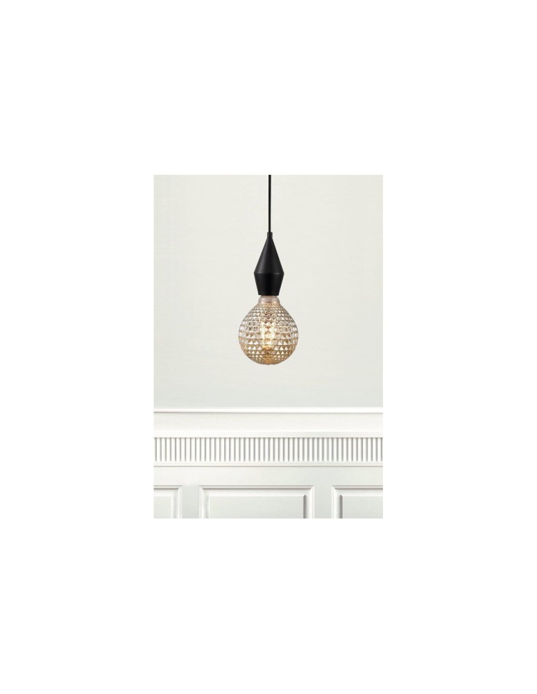 NORDLUX AUD Lampa Wisząca E27 60W Metal Czarny 45643003 NORDLUX AUD Lampa Wisząca E27 60W Metal Czarny 45643003
