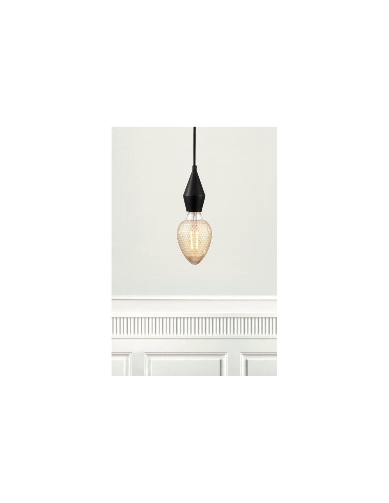 NORDLUX AUD Lampa Wisząca E27 60W Metal Czarny 45643003 NORDLUX AUD Lampa Wisząca E27 60W Metal Czarny 45643003