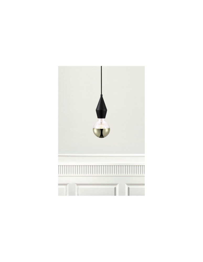 NORDLUX AUD Lampa Wisząca E27 60W Metal Czarny 45643003 NORDLUX AUD Lampa Wisząca E27 60W Metal Czarny 45643003