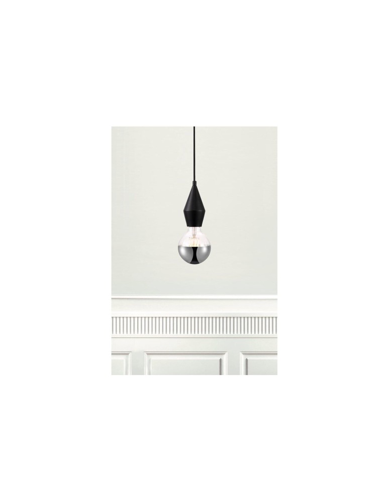 NORDLUX AUD Lampa Wisząca E27 60W Metal Czarny 45643003 NORDLUX AUD Lampa Wisząca E27 60W Metal Czarny 45643003
